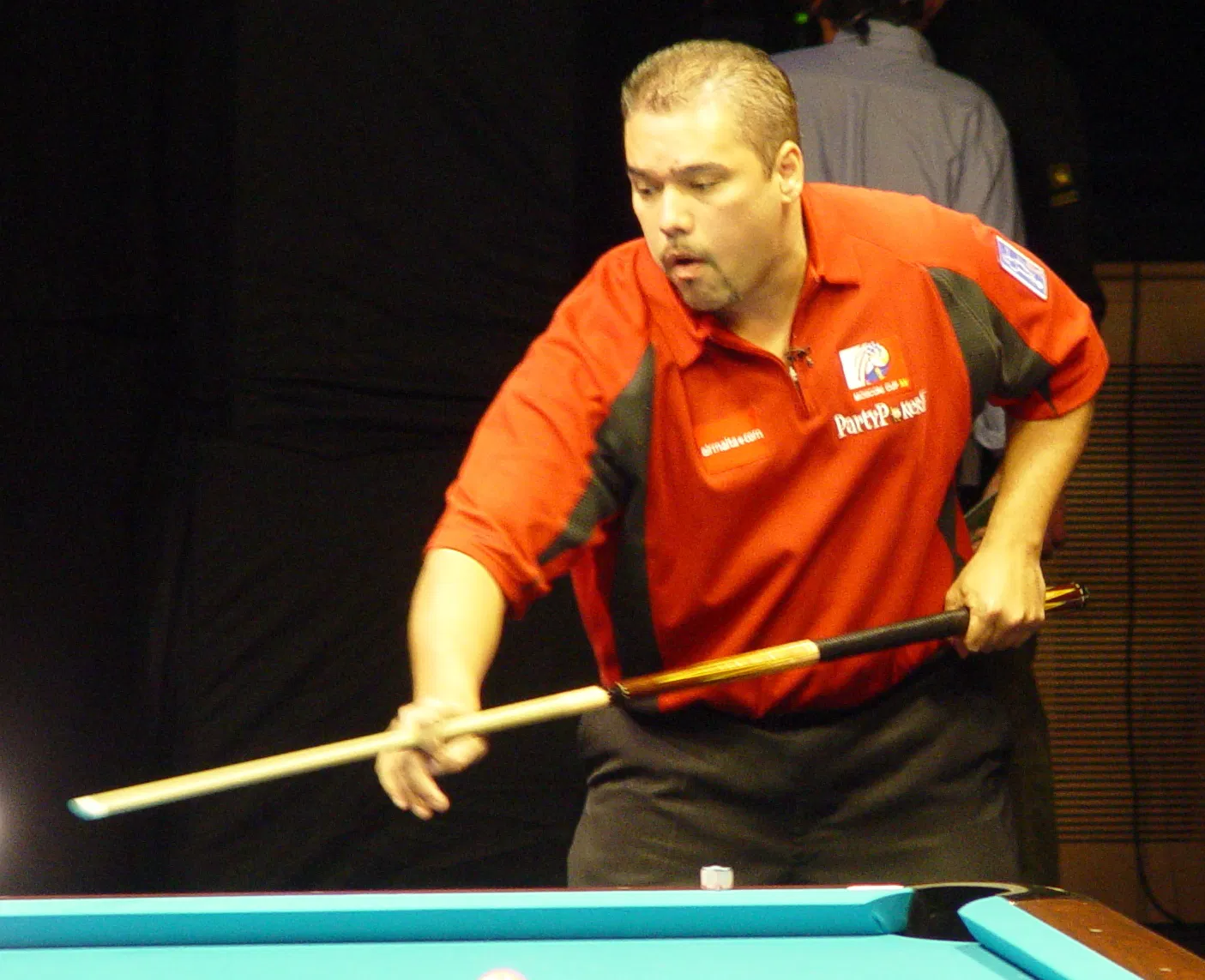 Rodney Morris at the Mosconi Cup (Wikimedia Commons)